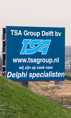 TSA Group Delft bv - led advertentie A12 Zoetermeer - wij zijn op zoek naar Delphi specialisten